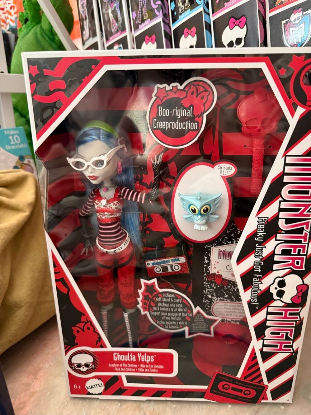 Monster High  Creeproductions Boo-riginals Ghoulia NRFB